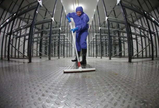 ware house cleaning